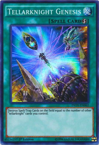 Tellarknight Genesis - INOV-EN062 - Super Rare - 1st Edition