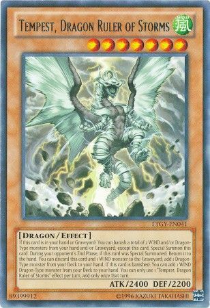 Tempest, Dragon Ruler of Storms - LTGY-EN041 - Rare - Unlimited