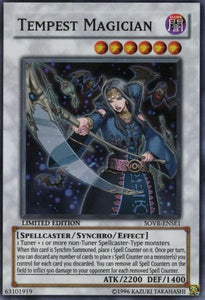 Tempest Magician - SOVR-ENSE1 - Super Rare - Limited