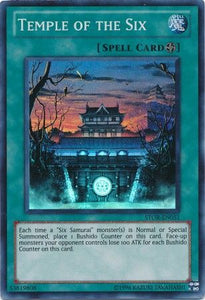 Temple of the Six - STOR-EN051 - Super Rare - Unlimited