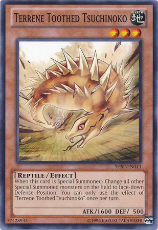 Terrene Toothed Tsuchinoko - SHSP-EN043 - Common - Unlimited