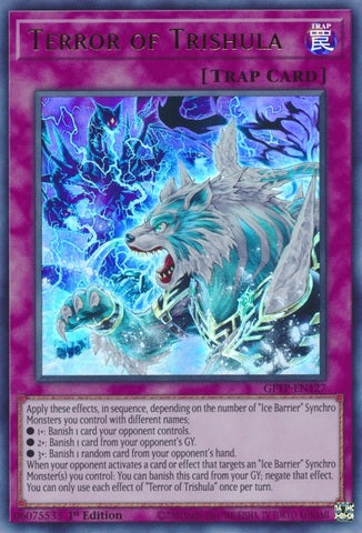 Terror of Trishula - GFTP-EN127 - Ultra Rare - 1st Edition