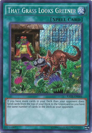 That Grass Looks Greener - RATE-EN066 - Secret Rare - Unlimited