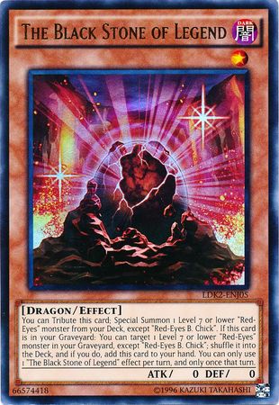 The Black Stone of Legend - LDK2-ENJ05 - Ultra Rare - Unlimited