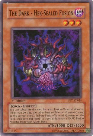 The Dark - Hex-Sealed Fusion - FET-EN028 - Common - 1st Edition