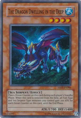 The Dragon Dwelling in the Deep - ABPF-EN086 - Super Rare - Unlimited