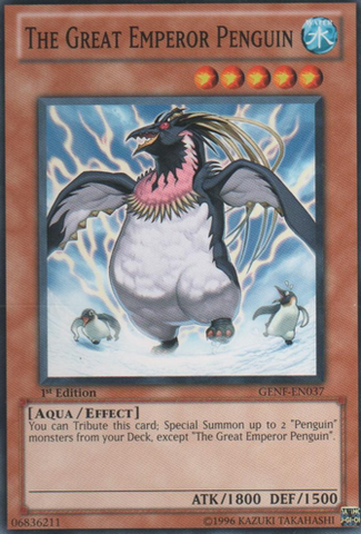 The Great Emperor Penguin - GENF-EN037 - Common - 1st Edition