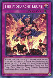 The Monarchs Erupt - PRIO-EN076 - Super Rare - 1st Edition