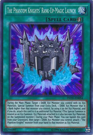 The Phantom Knights' Rank-Up-Magic Launch - INOV-EN054 - Super Rare - Unlimited