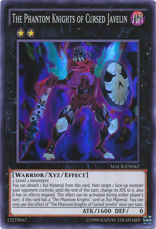 The Phantom Knights of Cursed Javelin - MACR-EN042 - Super Rare - Unlimited