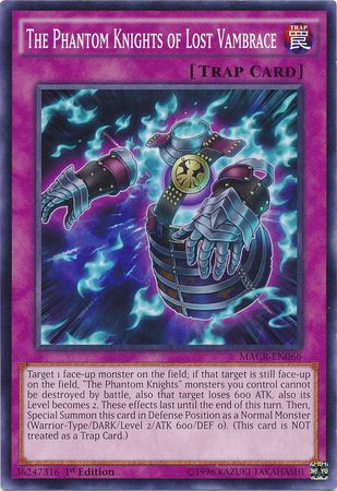 The Phantom Knights of Lost Vambrace - MACR-EN066 - Common - 1st Edition