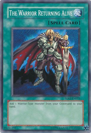 The Warrior Returning Alive - 5DS1-EN023 - Common - Unlimited