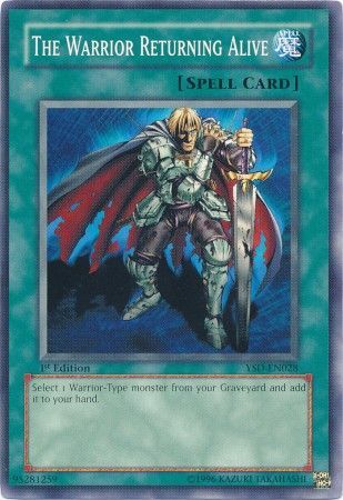 The Warrior Returning Alive - YSD-EN028 - Common - 1st Edition