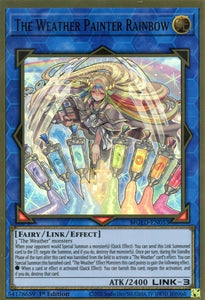 The Weather Painter Rainbow - MGED-EN033 - Premium Gold Rare - 1st Edition