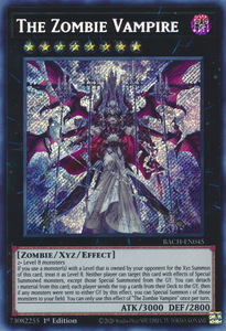 The Zombie Vampire - BACH-EN045 - Secret Rare - 1st Edition