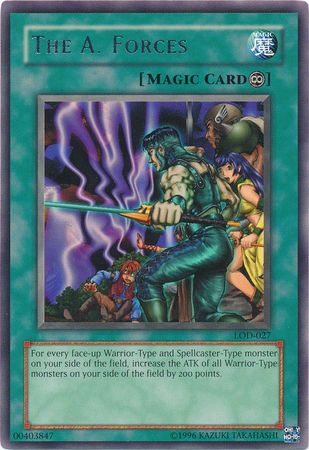 The A. Forces - LOD-027 - Rare - Unlimited