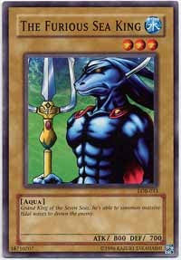 The Furious Sea King - LOB-033 - Common - Unlimited
