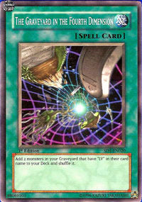 The Graveyard in the Fourth Dimension - SD1-EN020 - Common - Unlimited