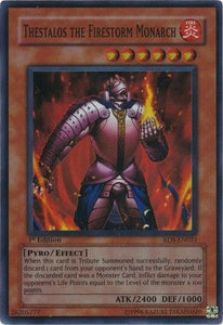 Thestalos the Firestorm Monarch - RDS-EN021 - Super Rare - 1st Edition