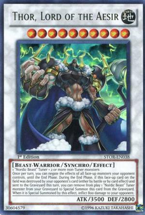 Thor, Lord of the Aesir - SP14-EN048 - Common - 1st Edition