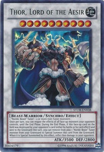 Thor, Lord of the Aesir - STOR-EN038 - Ultra Rare - Unlimited