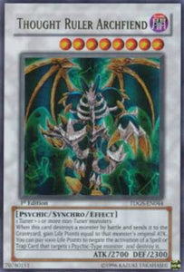 Thought Ruler Archfiend - TDGS-EN044 - Ultra Rare - 1st Edition