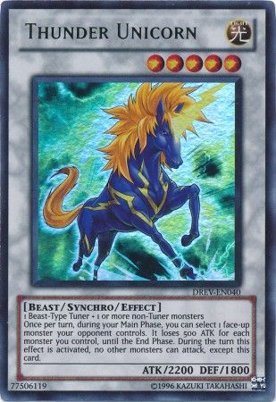 Thunder Unicorn - DREV-EN040 - Ultra Rare - Unlimited