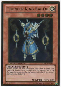 Thunder King Rai-Oh - GLD3-EN020 - Gold Rare - Limited