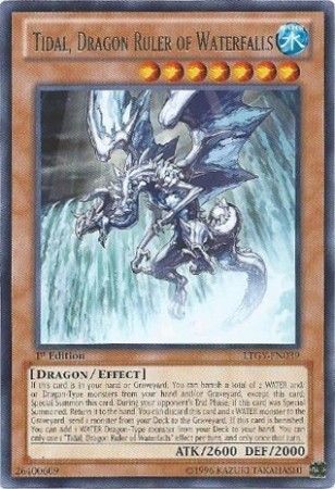 Tidal, Dragon Ruler of Waterfalls - LTGY-EN039 - Rare - 1st Edition