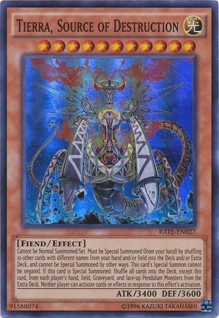 Tierra, Source of Destruction - RATE-EN027 - Super Rare - Unlimited