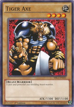 Tiger Axe - MIL1-EN031 - Common - 1st Edition