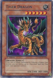 Tiger Dragon - CSOC-EN036 - Rare - 1st Edition