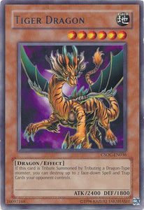 Tiger Dragon - CSOC-EN036 - Rare - Unlimited