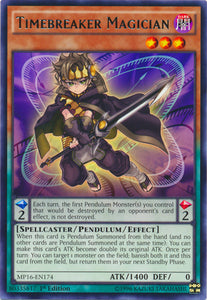 Timebreaker Magician - MP16-EN174 - Rare - 1st Edition