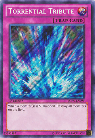 Torrential Tribute - LCJW-EN294 - Secret Rare - 1st Edition