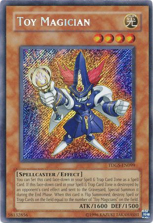 Toy Magician - TDGS-EN099 - Secret Rare - Unlimited