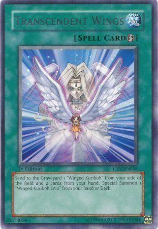 Transcendent Wings - CRV-EN045 - Rare - 1st Edition