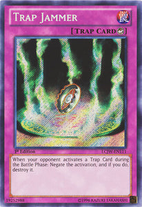 Trap Jammer - LCJW-EN111 - Secret Rare - 1st Edition