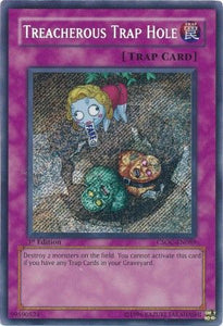 Treacherous Trap Hole - CSOC-EN089 - Secret Rare - 1st Edition