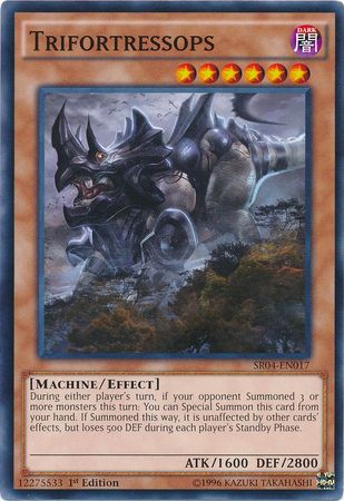 Trifortressops - SR04-EN017 - Common - 1st Edition