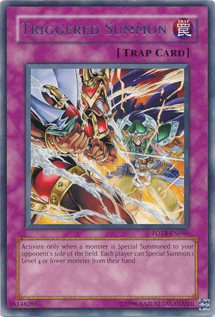 Triggered Summon - FOTB-EN046 - Rare - Unlimited