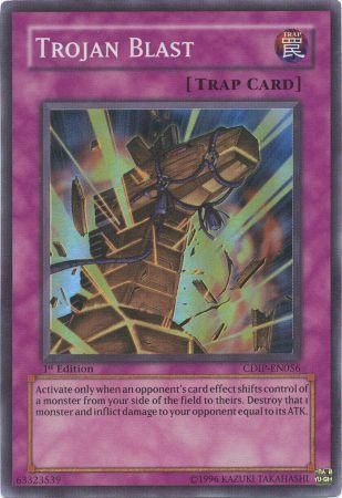 Trojan Blast - CDIP-EN056 - Super Rare - 1st Edition