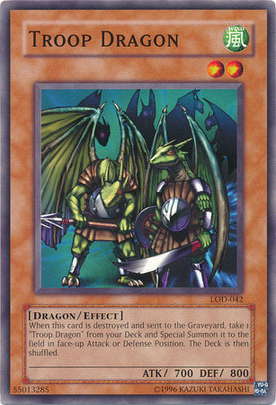 Troop Dragon - LOD-042 - Common - 1st Edition