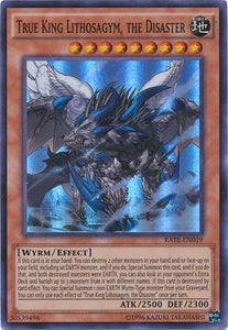 True King Lithosagym, the Disaster - RATE-EN019 - Super Rare - Unlimited