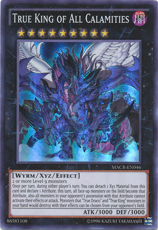 True King of All Calamities - MACR-EN046 - Super Rare - Unlimited