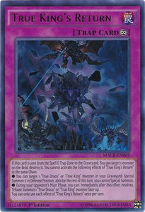 True King's Return - MACR-EN069 - Ultra Rare - 1st Edition