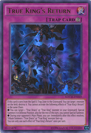 True King's Return - MACR-EN069 - Ultra Rare - Unlimited