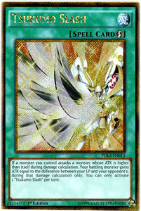 Tsukumo Slash - PGL3-EN013 - Gold Secret Rare - 1st Edition