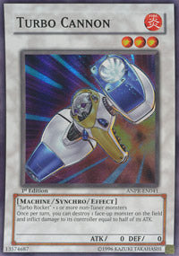 Turbo Cannon - ANPR-EN041 - Super Rare - 1st Edition