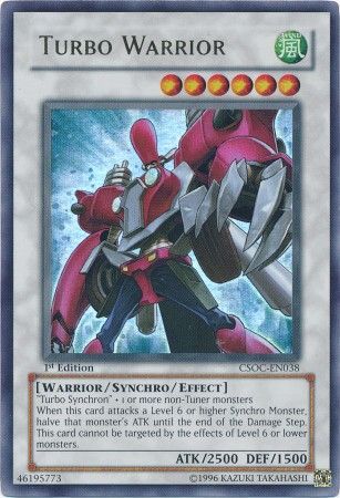 Turbo Warrior - CSOC-EN038 - Ultra Rare - 1st Edition